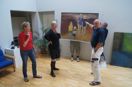 Marianne, Lisbeth Steffan, Arne og en halv Søren! :-)